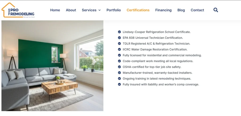 A bright living room featuring a gray sectional sofa, wooden coffee table, and green accent wall, showcasing a modern design aesthetic.