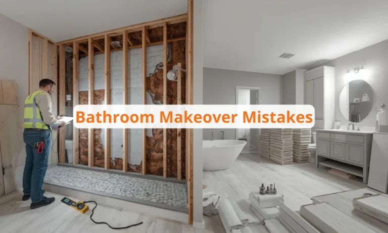 Visual representation of Bathroom-Makeover-Mistakes, highlighting errors in layout, color schemes, and fixture selections.